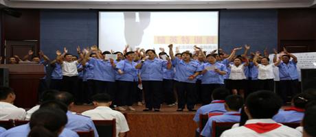 富平春酒業公司員工培訓剪影