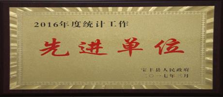 統計工作先進單位